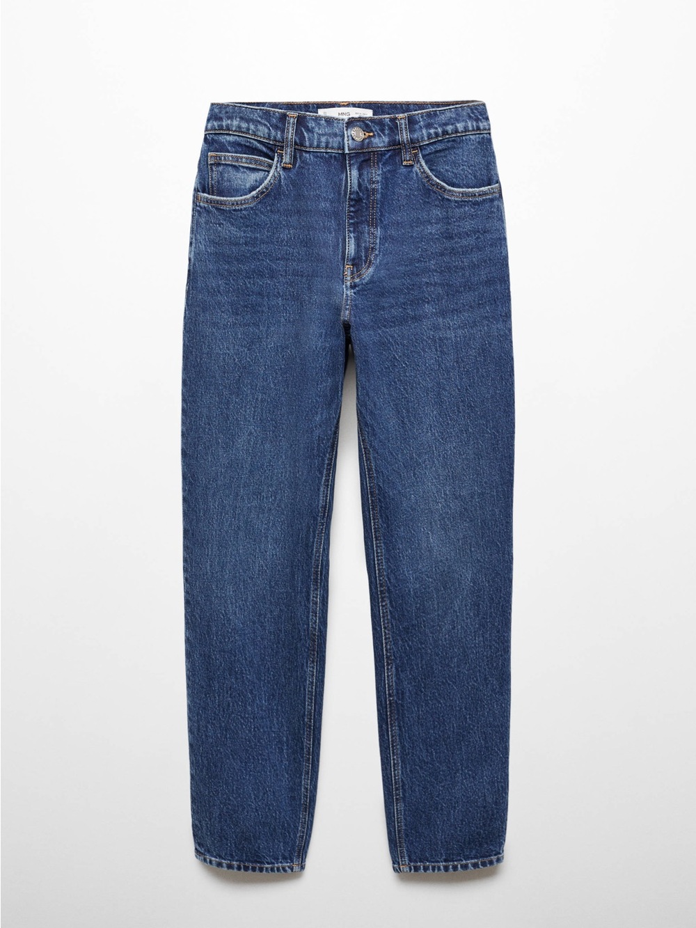NWT Mango Mom High Waist Comfort Ankle Jeans